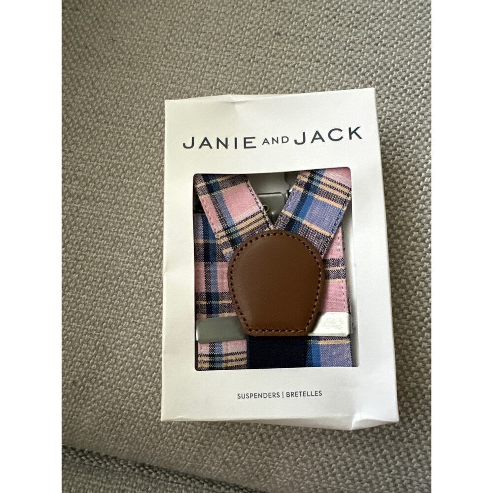 Janie and‎ Jack boy's Suspenders size 12-24 Months